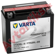 Varta Moto 18Ah AGM YTX20L- BS