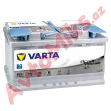 Varta 80Ah R+ AGM F21